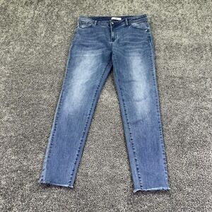 Find. Jeans Womens 34x32 Blue Skinny Slim Fit Medium Wash Denim Stretch Casual